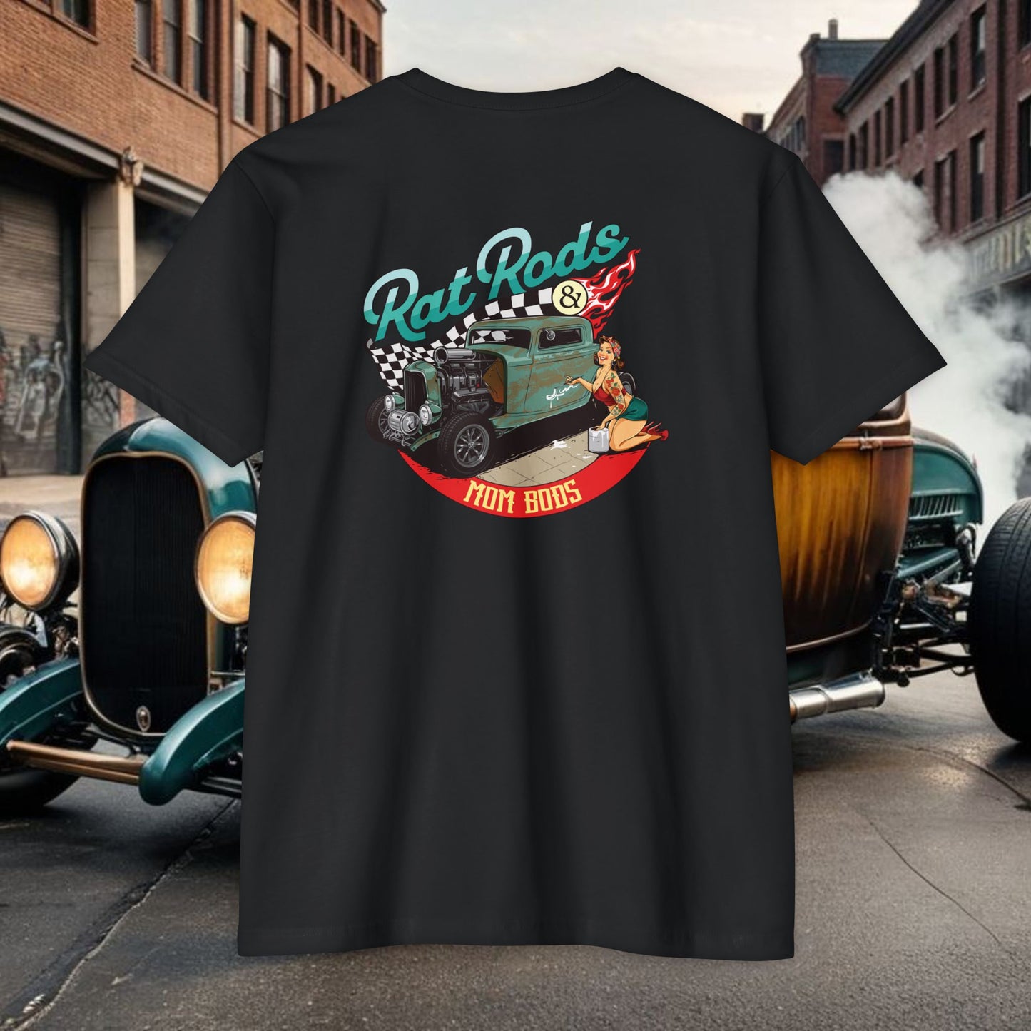 Rat Rods & Mom Bods Flagship Tee