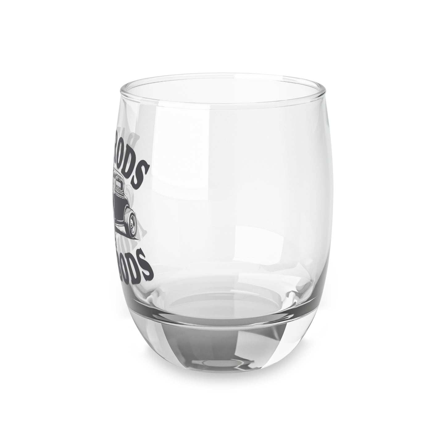 Rat Rods & Mom Bods Stamped edition Whiskey Glass